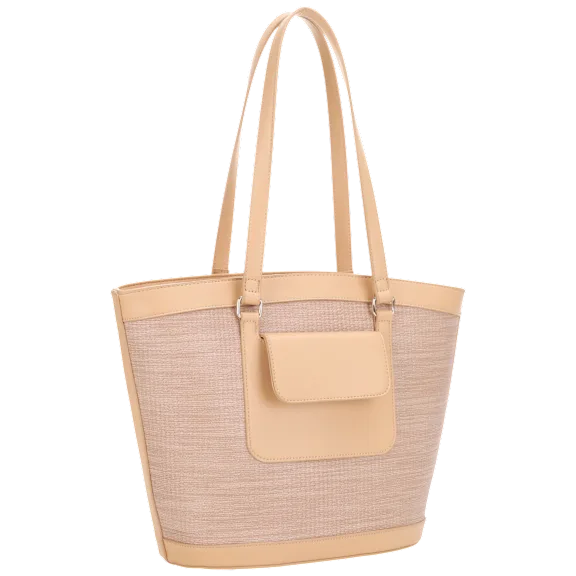 Poppy & Harper Hannah Embossed Tote Bag