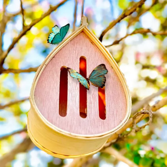 Touch Of ECO Outdoor Hanging Pollination Palace Butterfly House