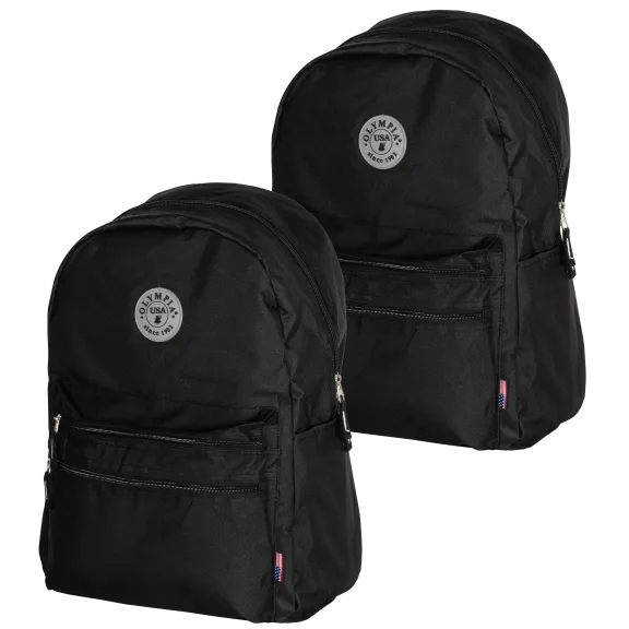 2-Pack: Olympia USA Princeton Backpacks