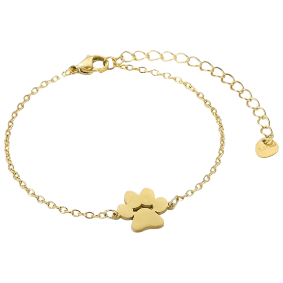 Hollywood Sensation Pulsera Ajustable Con Dije De Huella