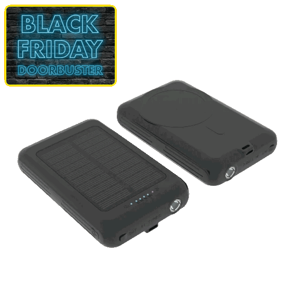 Brookstone 5000mAh MagSafe Solar Power Bank