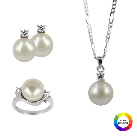 Bora Bora Collection 3-Piece Pearl Gift Set