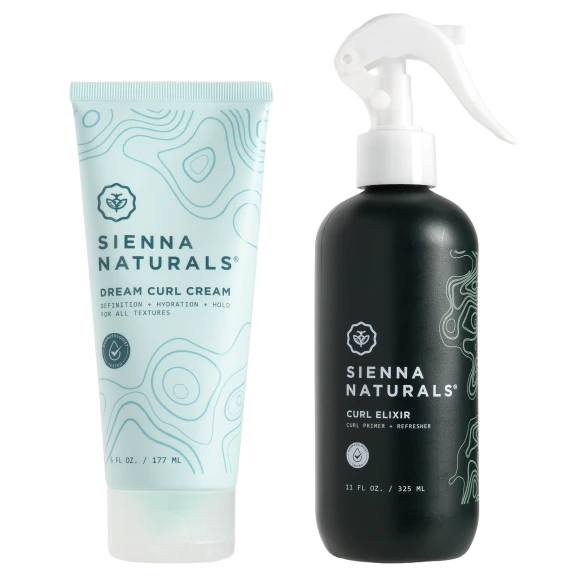 Sienna Naturals Curl Cream + Curl Elixir