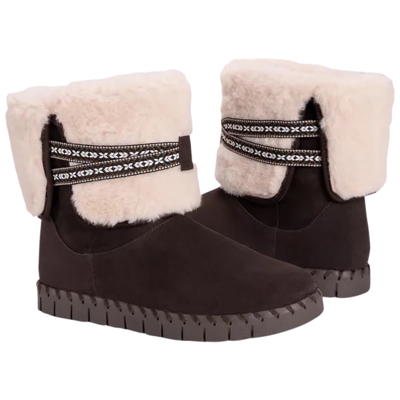 MUK LUKS Women's Flexi Montauk Boots (Chocolate)