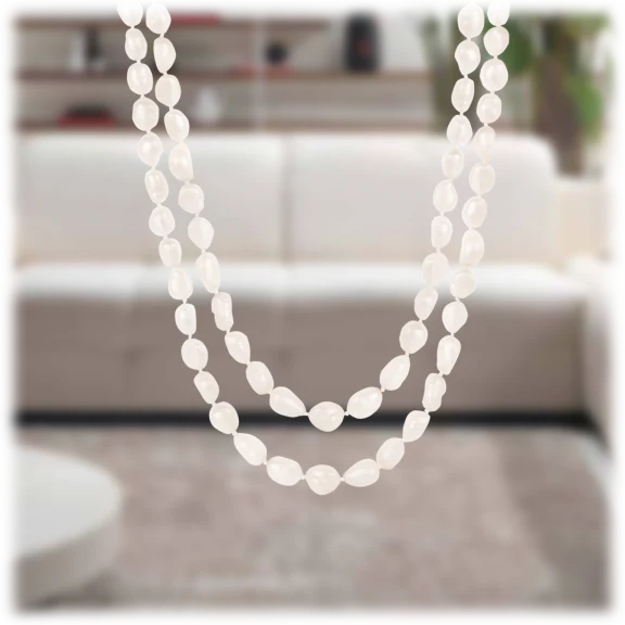Splendid Pearls 64" Endless Freshwater Pearl Necklace