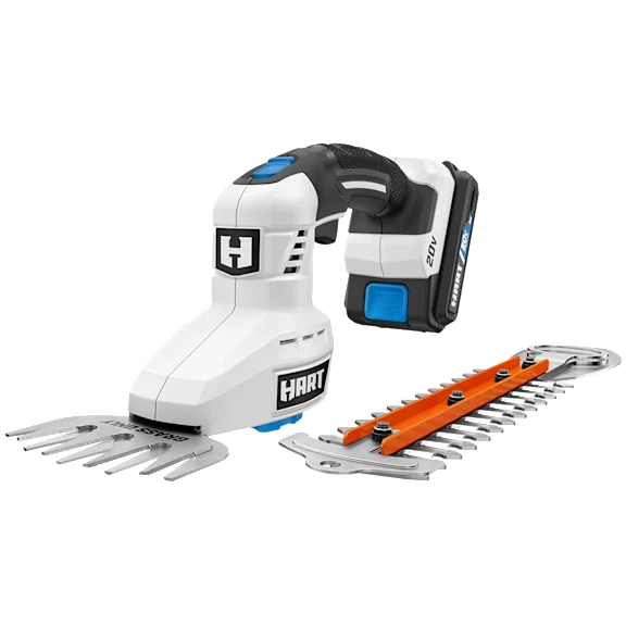 HART 20-Volt Cordless Shear & Shrubber Kit with 2.0Ah Lithium-Ion Battery