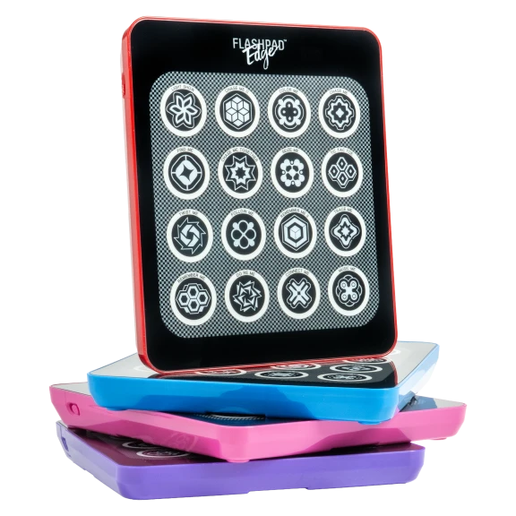 FlashPad Edge Handheld Game with Light Show and 15 Games