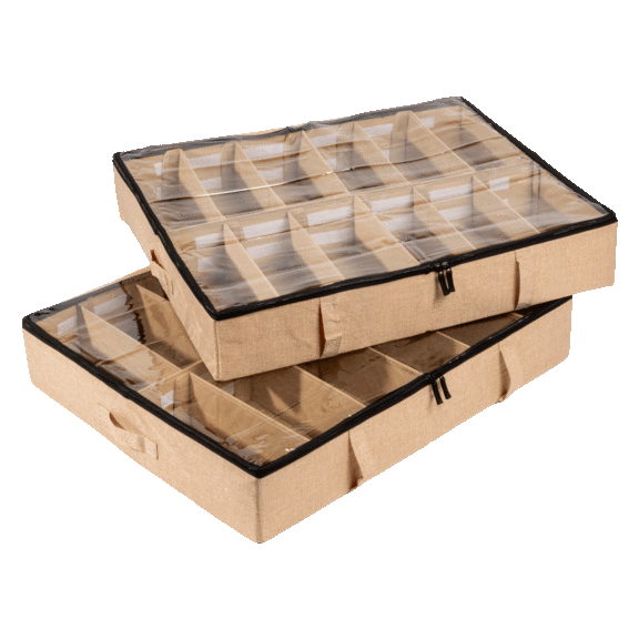 2-Pack: StorageLab Under Bed Storage Containers
