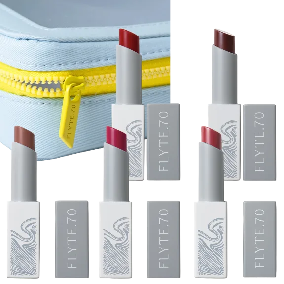 Flyte.70 5-Piece LipSheer Lip Balm & Case Set