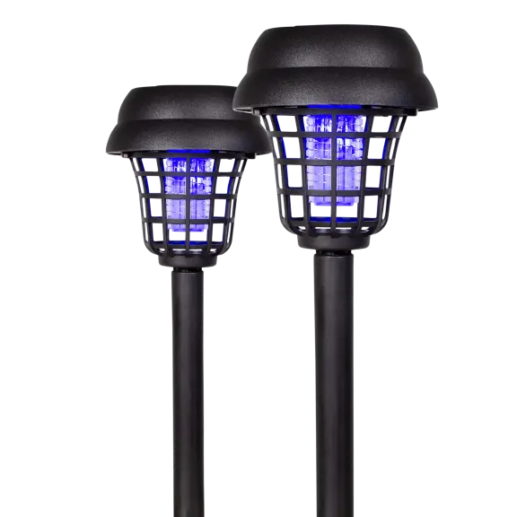 2-Pack: Ideaworks Solar Insect Zapper Stakes