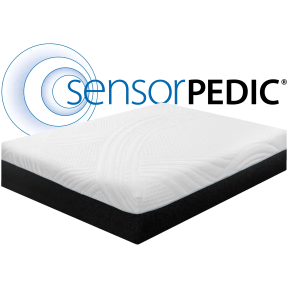 SensorPedic 10" Plush Regal Nights Memory Foam Mattress