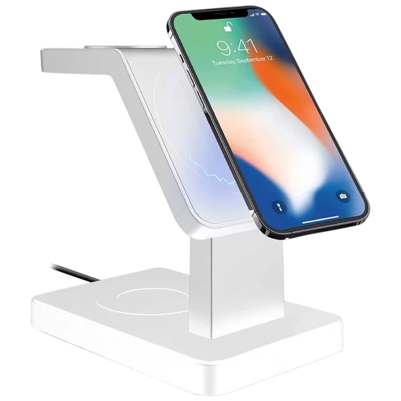 Brookstone 3-in-1 MagSafe Wireless Charging Station