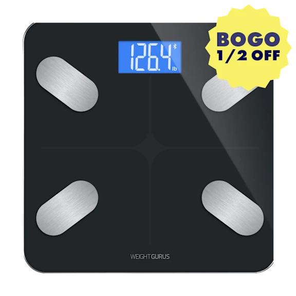 Greater Goods Weight Gurus Digital Bluetooth BMI Bathroom Scale