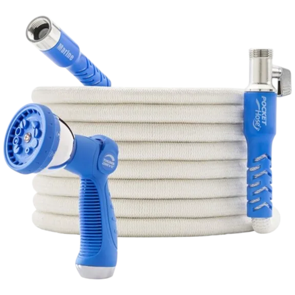 Pocket Hose 100' Expandable Hose with Hand Sprayer