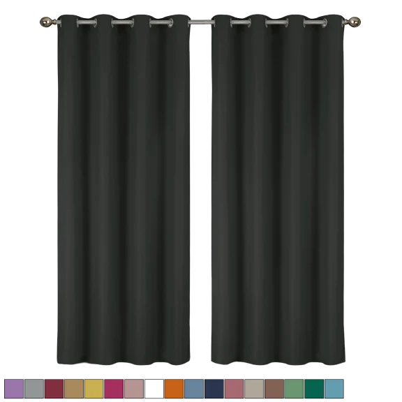 2-Pack: J&V Textiles Solid Thermal Blackout Panels