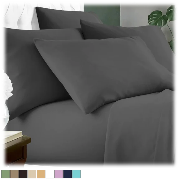 Villa Novum 6-Piece Rayon from Bamboo Sheet Set