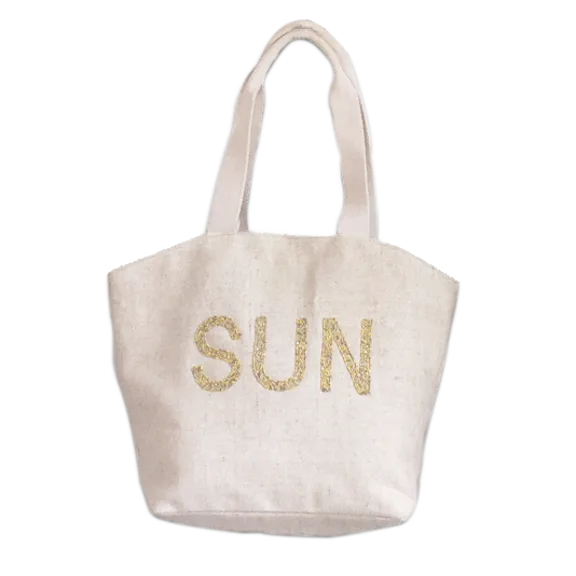 Handcrafted Large Canvas Beach Totes