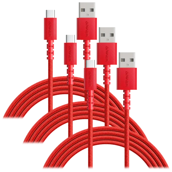 3-Pack: Anker PowerLine Select+ USB to USB-C Cables (6ft)