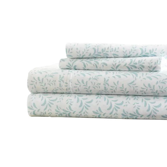 Cloth & Gable Burst of Vines 4-Piece Sheet Set