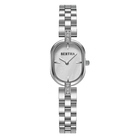 Bertha Reloj de Pulsera Lana con Detalles de Cristal