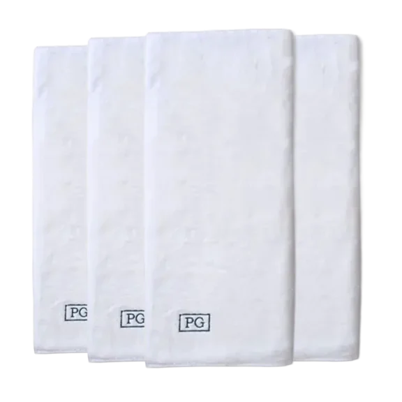 4-Pack: PG Luxury Turkish Cotton and Bamboo Bath Towel