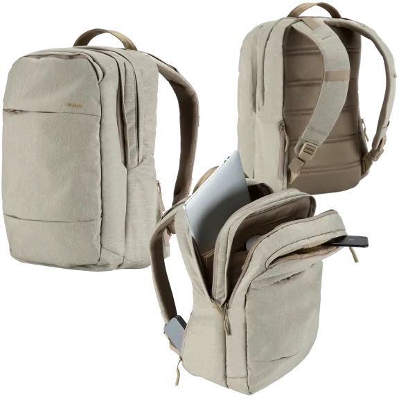 Incase city backpack heather khaki outlet