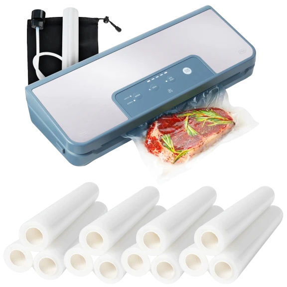 Greater Goods Vacuum Sealer with 13 Bag Rolls