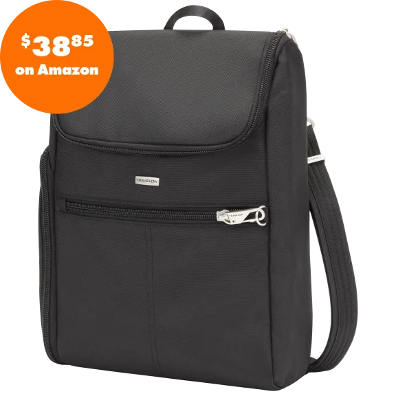 Travelon Anti-Theft Classic Small Convertible Backpack