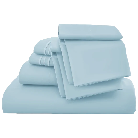 Hannah Linen 6-Piece 1800 Series Premium Sheet Set