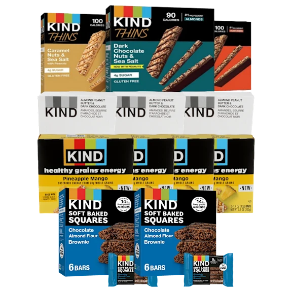 98-Count: KIND Variety Pack with Brownies Snack Bars