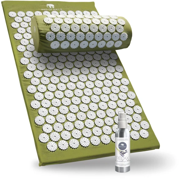 ONLINE EXCLUSIVE: Bed of Nails Acupressure Mat and Spray