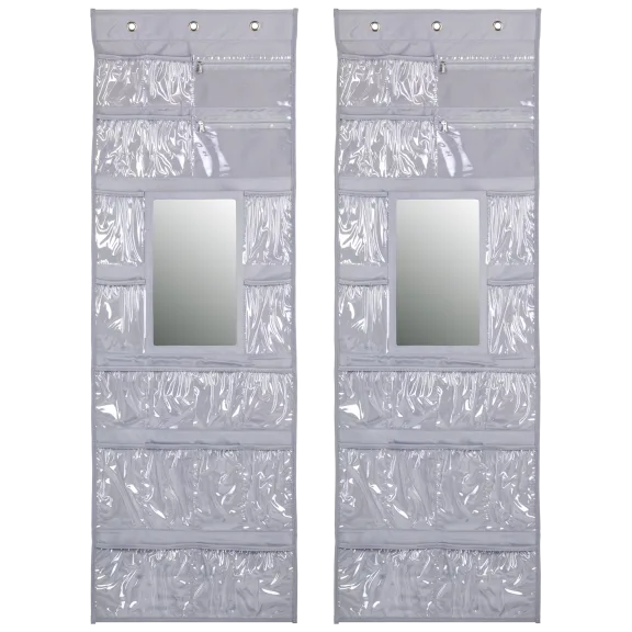 2-Pack: StoreSmith Over the Door Vanity Organizers