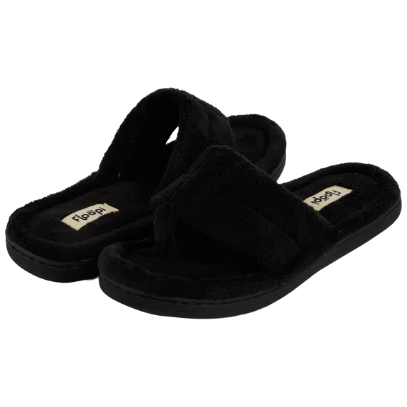 Floopi Womens French Terry Thong Slippers