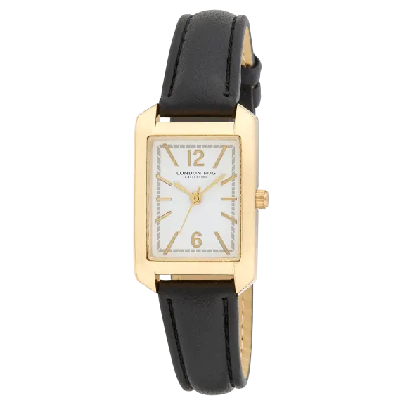 London Fog Chancery Rectangle Strap Watch