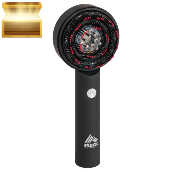 RBX Scalp Massage Comb with Red Light Therapy