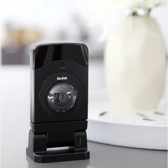 Kodak 180° Panoramic HD WiFi Camera w/ 2-Way Audio & Free Cloud Storage