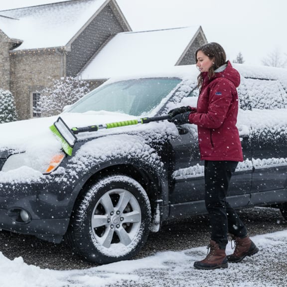 The Extendable Snow and Ice Removal Tool