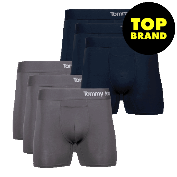 6-Pack: Tommy John Boxer Briefs & Trunks