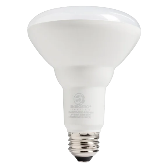 6-Pack: Energetic Lighting BR30 8.5W Dimmable LED Bulbs (Warm White)
