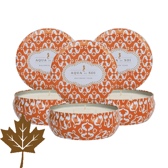 3-Pack: Aqua de SOi 21oz Triple Wick Candles