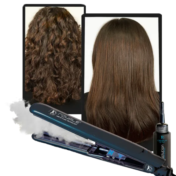 Royale Vapor Styling Iron with Argan Oil