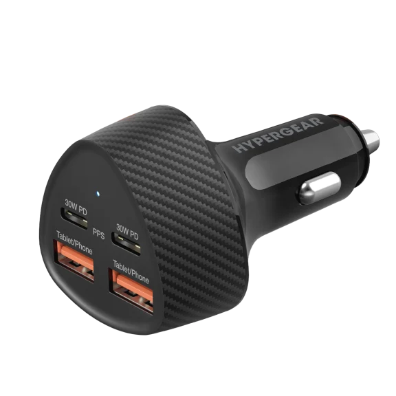 HyperGear Speedboost Quad PD 77W Car Charger