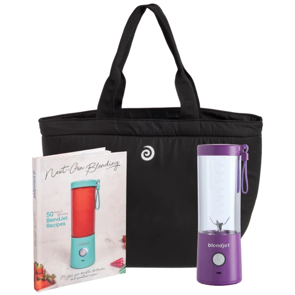 Blendjet 2 Portable Blender with Travel Tote & Recipe Book
