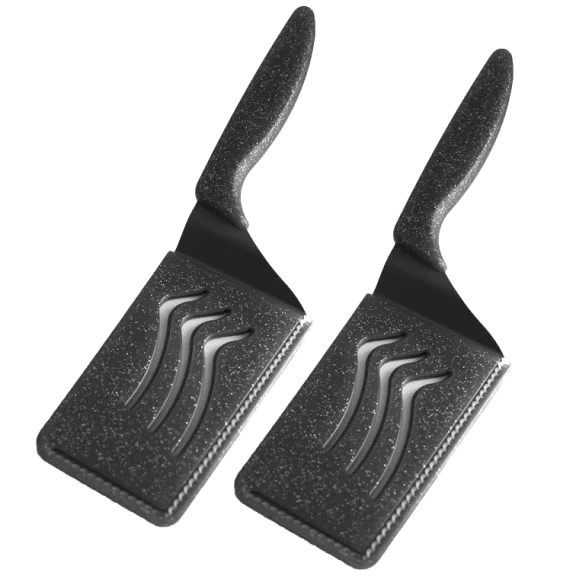 2-Pack: Kuhn Rikon Slice & Serve Glitter Spatula Knives