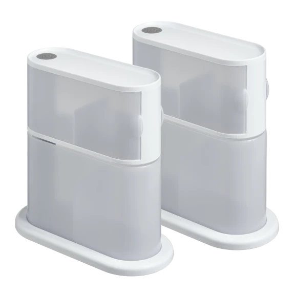 2-Pack: Polder 2-Tier Swivel Storage