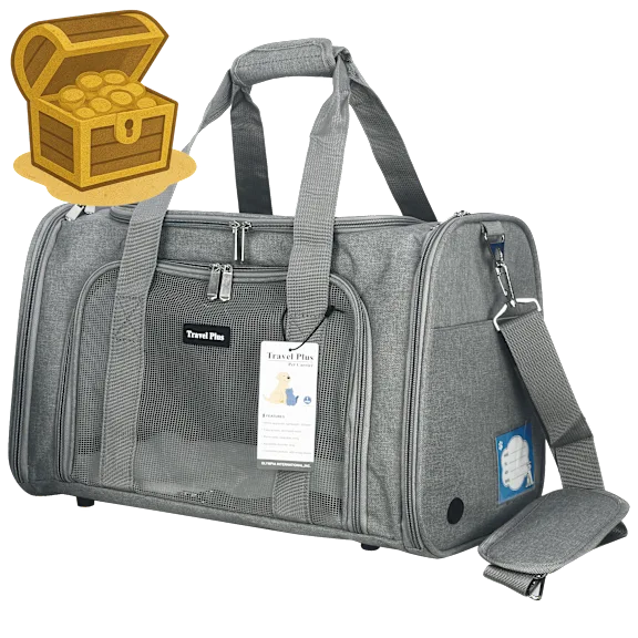 Olympia USA Travel Plus 17" Pet Carrier