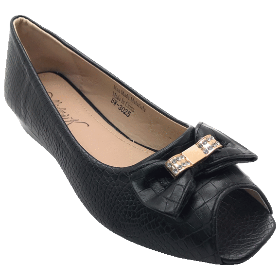 Victoria K. Women Fashion Open Toe Textured Shoes