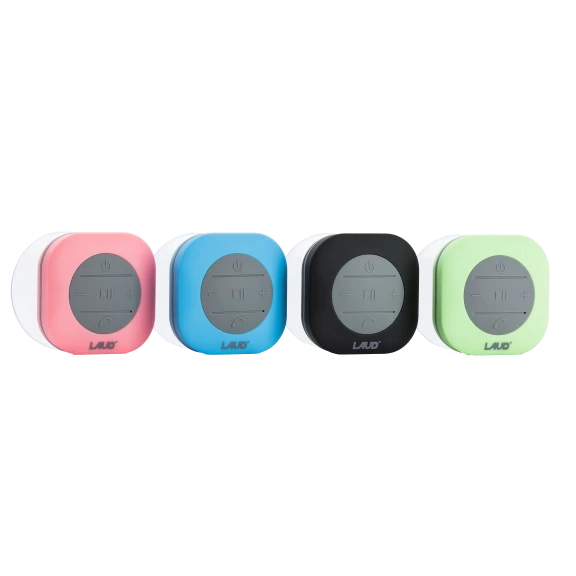 Laud by LAX Bluetooth Shower Speaker