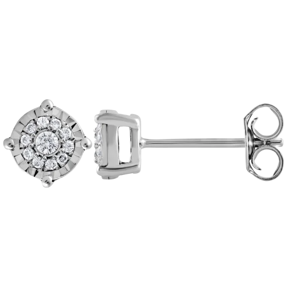 Brilliant Diamonds Lab Grown .12 Carat TW Diamond Earrings