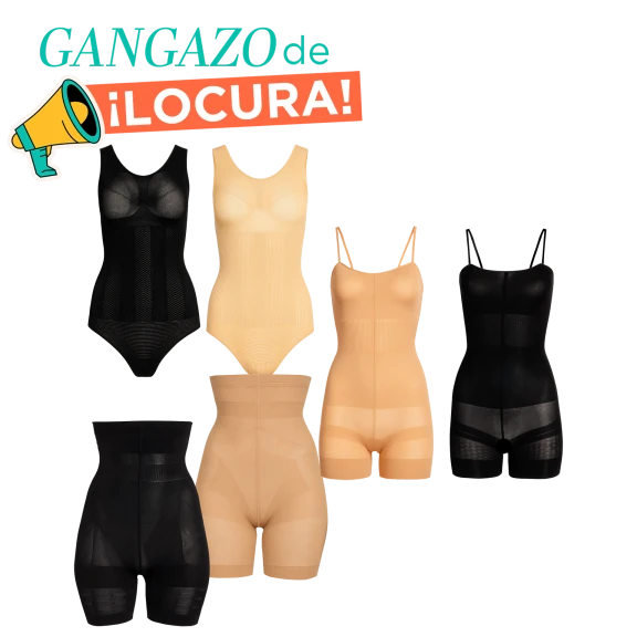 Paquete de 2: Fajas Moldeadoras y Adelgazantes